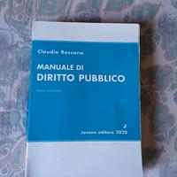 Manuale Diritto Pubblico di Claudio Rossano