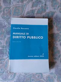 Manuale Diritto Pubblico di Claudio Rossano