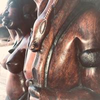 Statue lignee sculture africane