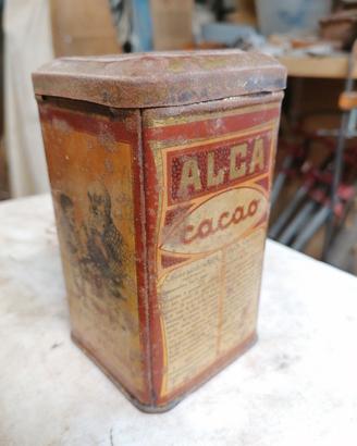 scatola latta cacao alca genova