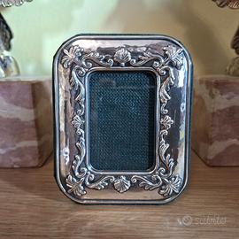 Cornice Portafoto in Argento 925 massiccio anni 80