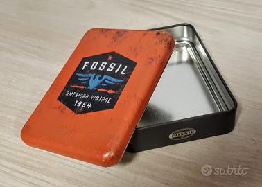 Scatola di Prestigio in Metallo x Orologio Fossil