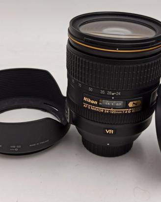 Nikon afs 24-120 f4 G ED VR