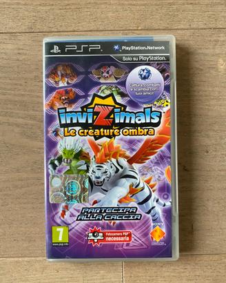 Gioco "Invizimals" piattaforma PSP.
