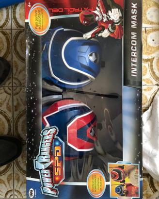 Maschere power ranger intercomunicanti