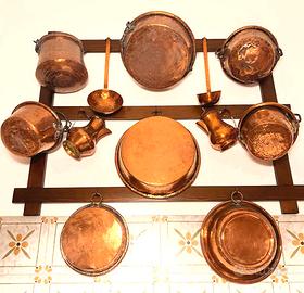 Pentole ed accessori in rame