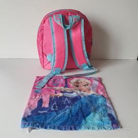 Zainetto principesse + asciugamano