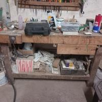 Tavolo da Falegname in ciliegio