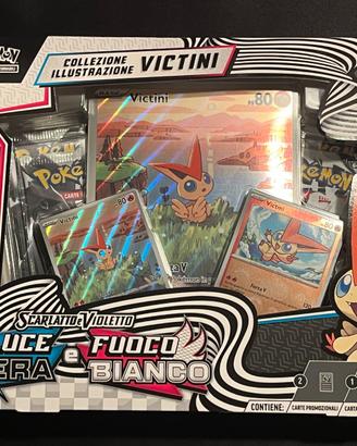 Pokemon Luce Nera & Fuoco Bianco Victini Promo