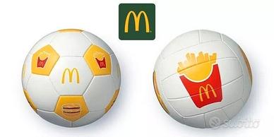 Palloni McDonald's 2024 Calcio e Pallavolo Nuovi