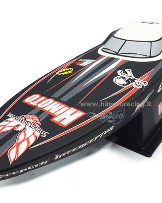 Motoscafo elettrico Stealth Interceptor Himoto 1/6