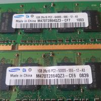 ram sodim samsung pc2 1gb x 2