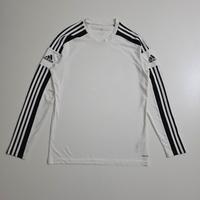 Maglia Adidas Manica Lunga Bianco/Nero Taglia M