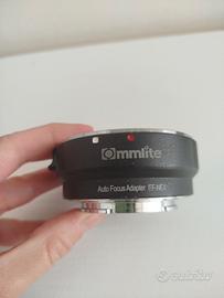 Adattatore per obiettivi Commlite EF-NEX. 