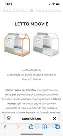 Letto montessori cuoricini