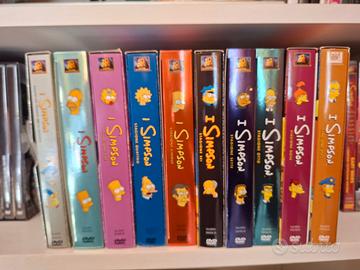 Cofanetti DVD simpson stagioni 1-10