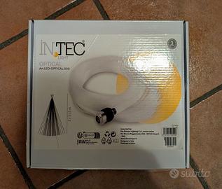 Fibra Ottica 500 punti luce lunghezza 5 metri RGBW