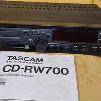 Lettore cd masterizzatore Tascam cd rw 700