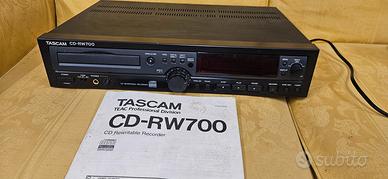 Lettore cd masterizzatore Tascam cd rw 700