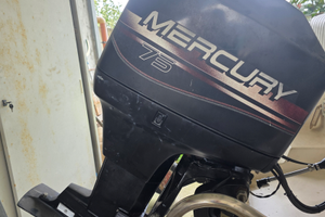Motore nautico mercury 75cv elpto