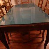 bel tavolo restaurato 