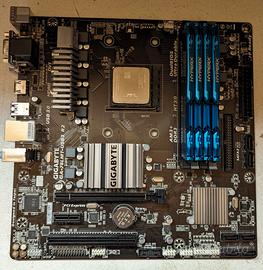 Mainboard Gigabyte con RAM E CPU AM3+