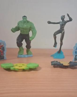 Giochini uova di Kinder Pasqua Marvel