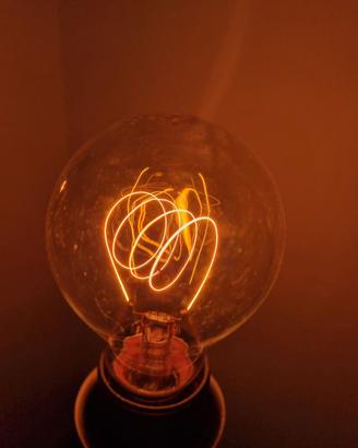 Lampadina Filamento Carbonio Radium con Scatola