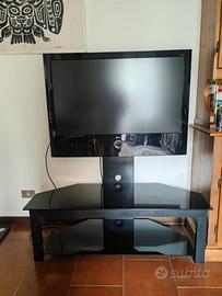 TV LG da 40-42 pollici con mobile in vetro (nero)