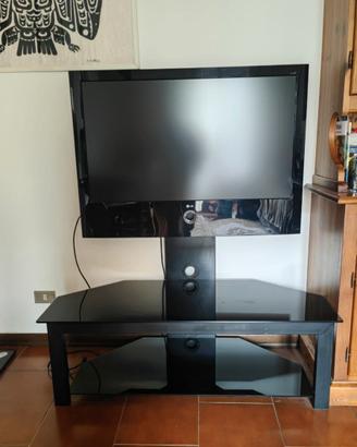 TV LG da 40-42 pollici con mobile in vetro (nero)