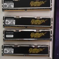 ram ddr2 crucial ballistix pc-8500 1x4gb