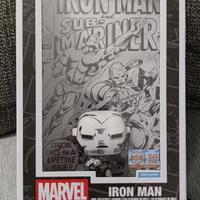 Funko Pop movie Covers Iron Man #76 Black & White 