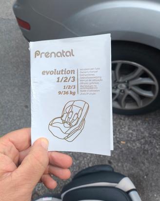 Seggiolino auto Prenatal 9/36kg
