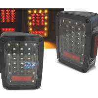 FANALI A LED JEEP WRANGLER JK 07-18 NERO