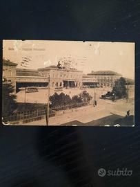 cartolina viaggiata stazione centrale Bologna