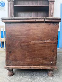 Baule Antico in Legno Massello