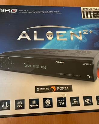 Decoder Sat AMIKO Alien 2 Triple plus – 3 tuner hd