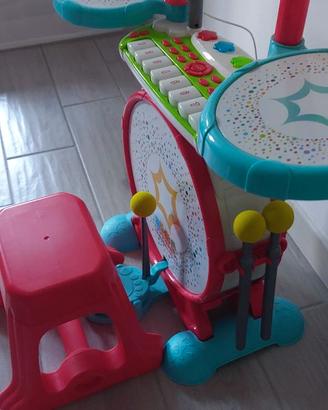 Batteria elettronica musicale per bambini Baby Smi