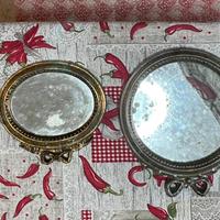 Set di 11 specchi decorativi anticati