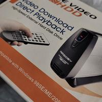 Hardisk esterno video con telecomando.