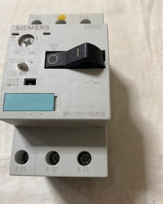 interruttore automatico magnetotermico Siemens