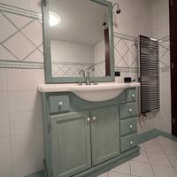 Mobile bagno Bois de Rose con lavabo e specchio