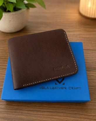 New Genuine Leather Wallet - Men's Bifold Wallet