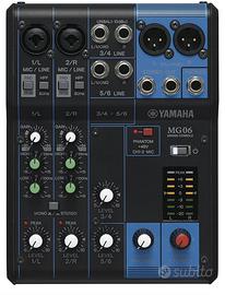 Yamaha mixing console MG06