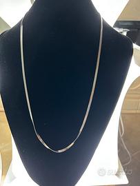 Collana Uomo in acciaio inossidabile. Lunga 55 cm