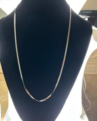 Collana Uomo in acciaio inossidabile. Lunga 55 cm