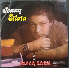 VASCO ROSSI, JENNY / SILVIA 45 GIRI BORGATTI 1977