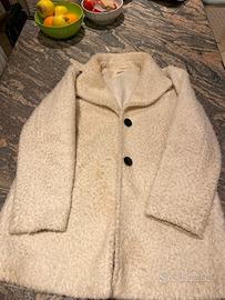 Cappotto donna panna