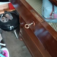 Cassettone in noce anni '70