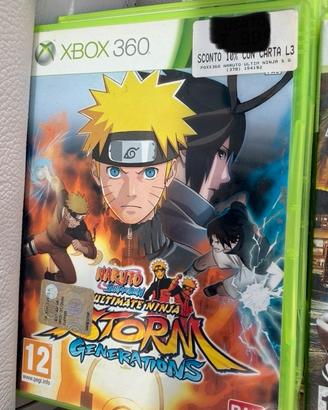 Naruto ultimate Ninja XBOX 360